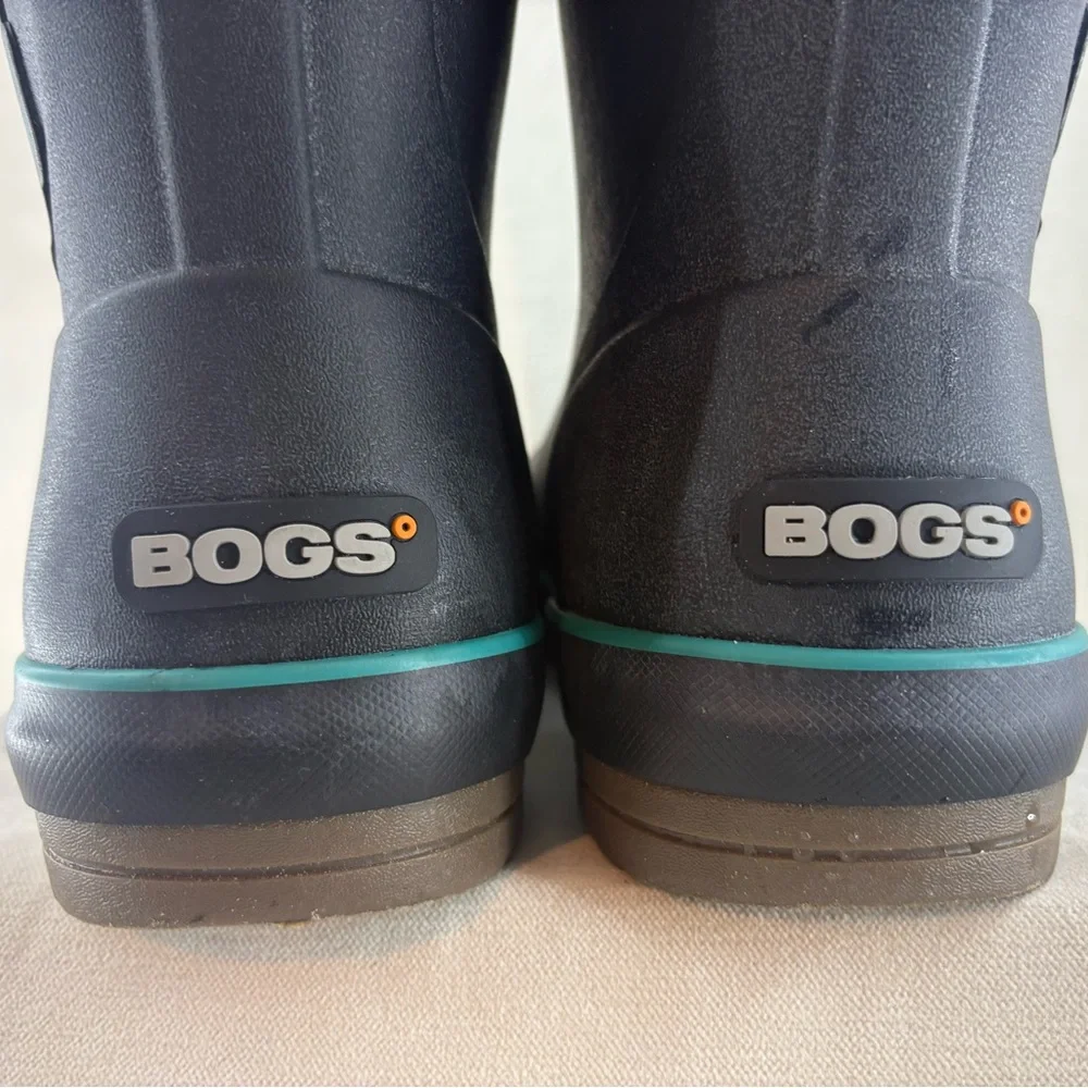 Bogs womens Rancg / Farm Boot Black & Teal Cactus   NIB - Picture 6 of 7